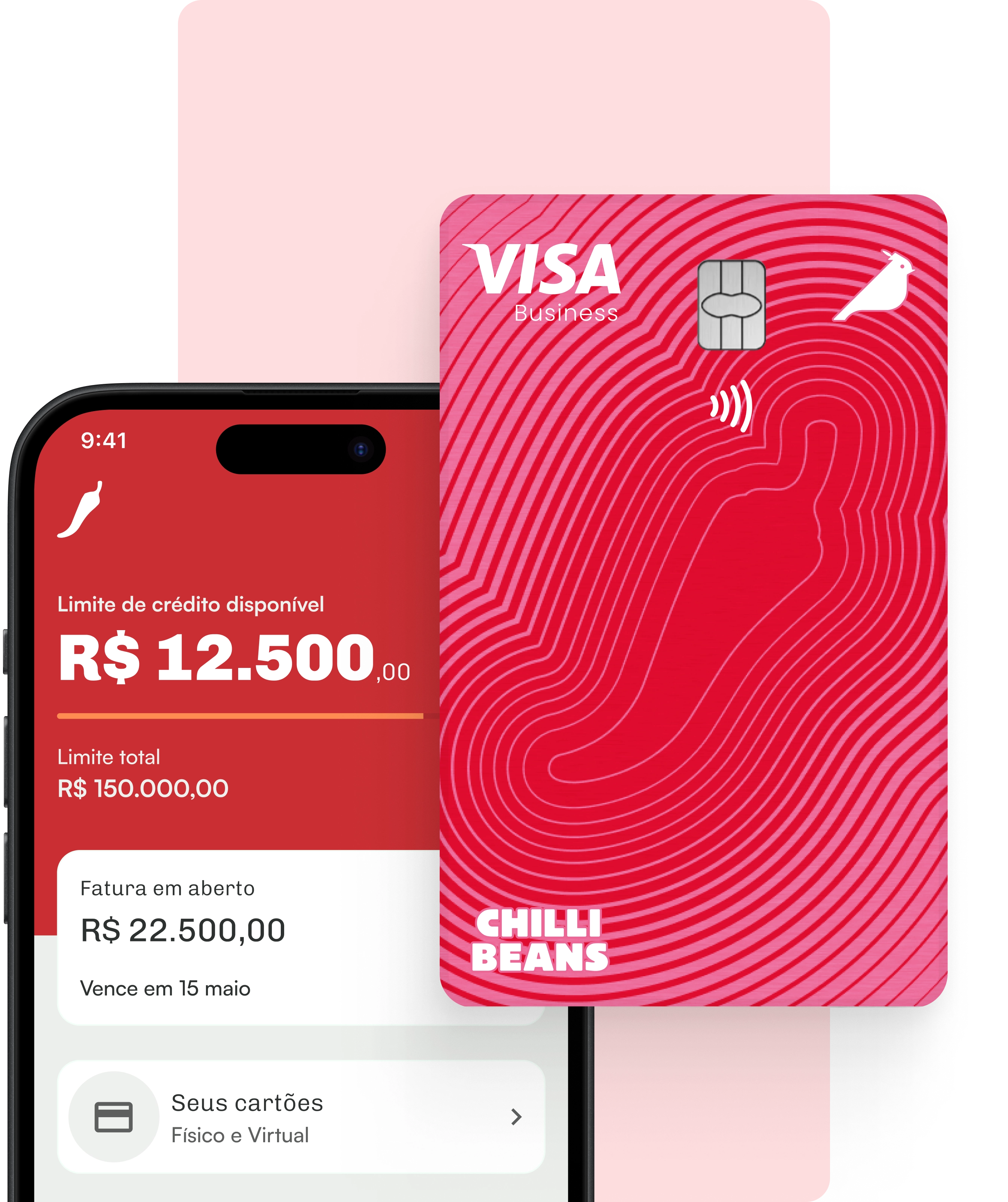 Cartão e app da robbin